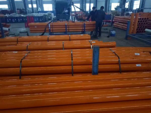 Straight Concrete Pump Pipeline Concrete Pump Parts For Semi Dry Shotcrete Machinery