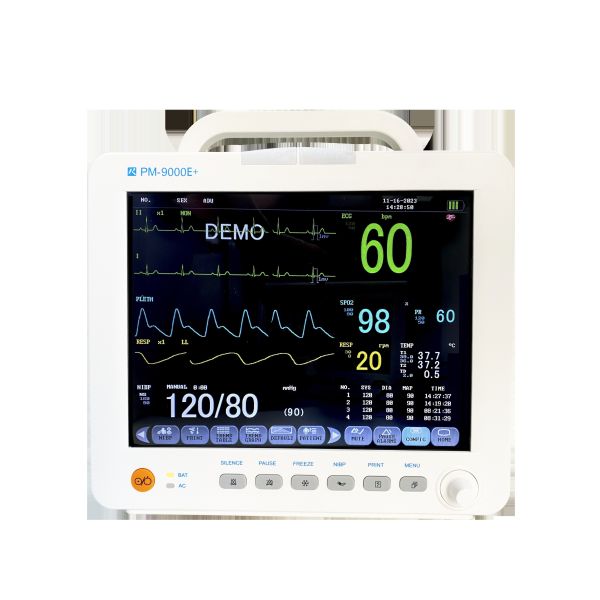 ISO13485 FSC Certified Multi Parameter Patient Monitor with 12.1'' TFT Color LCD for Hospital Ward Use