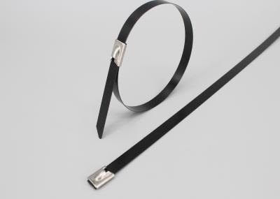 201 304 316 epoxy coated Stainless steel cable ties-ball self locking