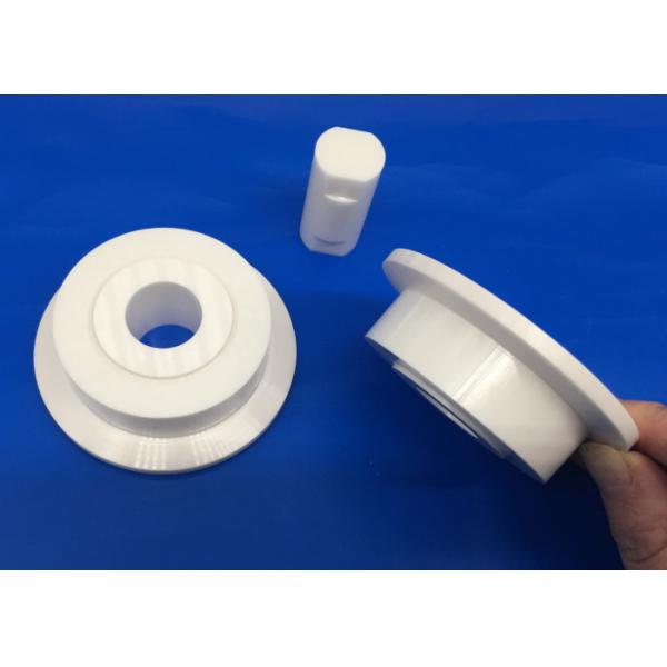 High Fracture Toughness Zirconia Ceramic Roller Pulley with Ceramic Shaft