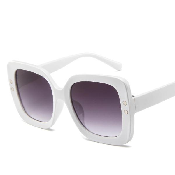 BSCI Oversized Cat Eye Plastic 145MM Gradient Lens Sunglasses