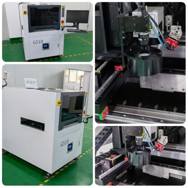1.0mm*1.0mm QR Code PCB Laser Marking Machine 800KG