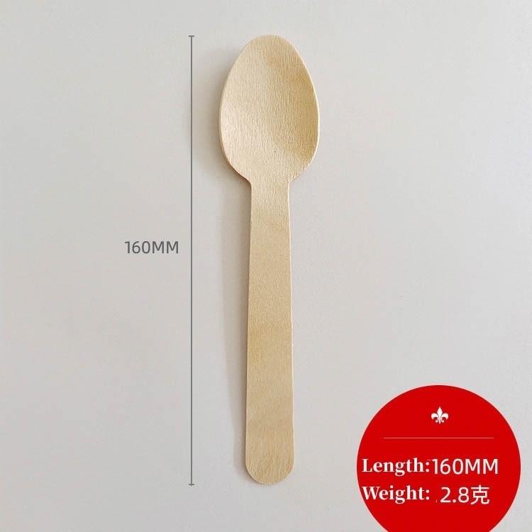 Customized Disposable Coffee Stirrer Eco Small Wooden Knife in Eco-Friendly Material