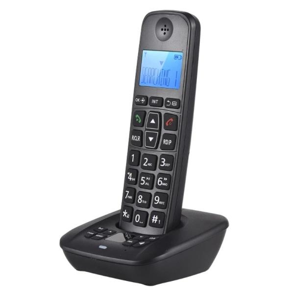 Large Character Display Elderly Mobile Phones with Big Buttons Package Includes 1Set D1002B TAM Digital Phone