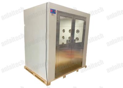 0.3μM 2100mm Height 4 Filters Air Showers Double Doors Interlock 25m/S