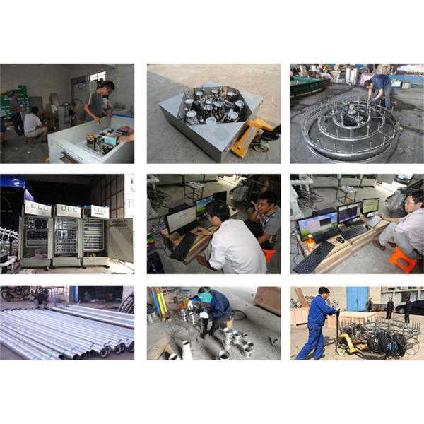 Развлекательное оборудование Музыкальный лазер Плавучий пруд фонтан