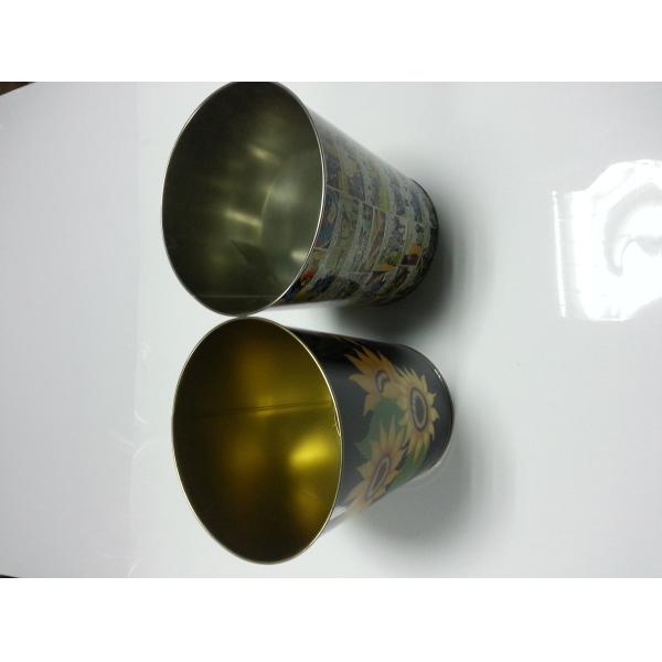 Ведро олова металла цилиндроида Tinplate для свечки/косметической упаковки