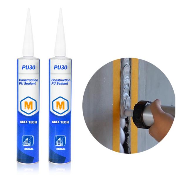 Concrete Sealant - Paintable Concrete Expansion Joint Filler - Non-sag Polyurethane Caulk for Joints & Walls - Grey Conc