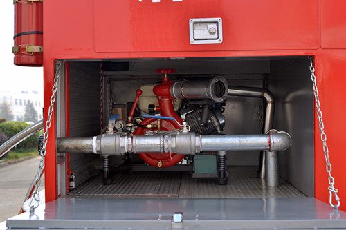 48V 4KW 2 seats fire fighting truck/pumper