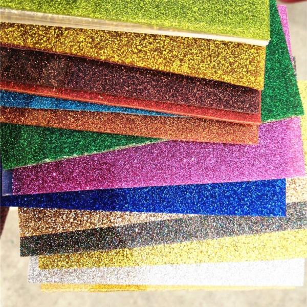 6ft X 10ft 3mm Plexiglass Glitter Plastic Sheets Flame Retardant
