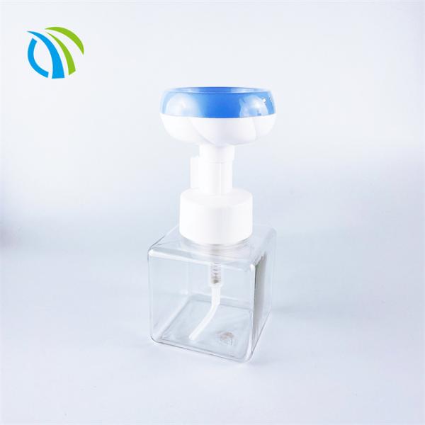 Blue 43/410 0.8ml Travel Soap Dispenser Flower Shape Foam 300ml Pump Dispenser