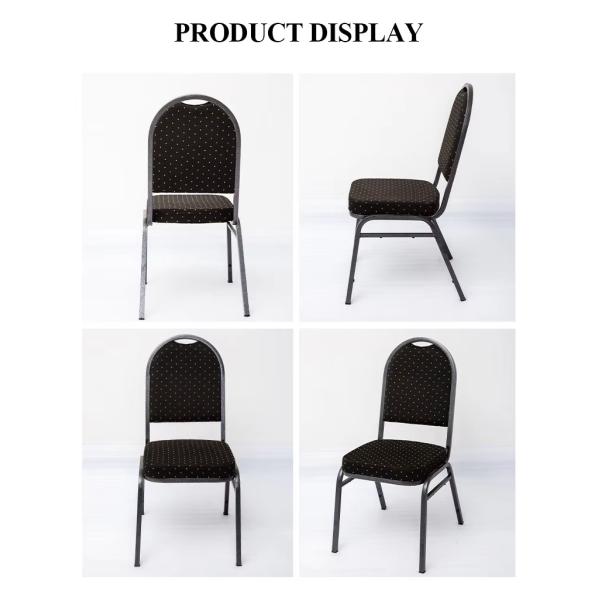 Waterproof Banquet Chair for Hotels and Events 51x46x72cm