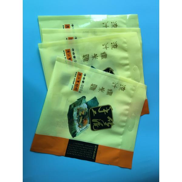 Custom Candy Snacks Medicine Packaging Poly Bags , Plastic Packing Bags Laminated Zipper Bags with hanger hole