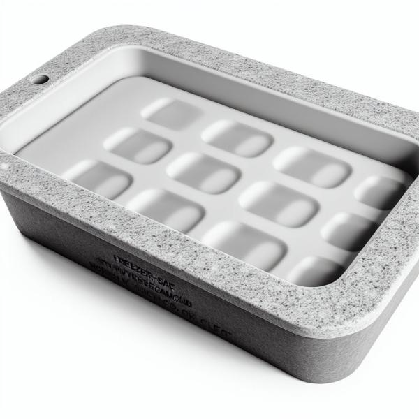 Freezer Safe Artificial Stone Mould with Non-Stick Coating Easy to and Clean
