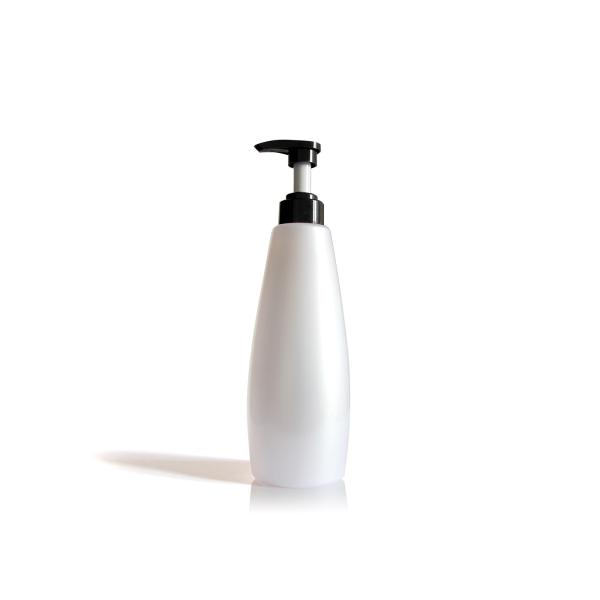 800ml Large Capactity Plastic Cosmetic Bottles For Shampoo Products Silkscreen Surface