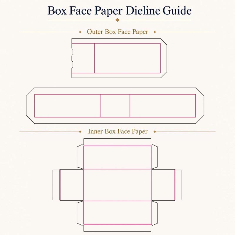 Custom Gold Card Paper Flip Top Gift Box with Hanging Tab Blister Insert