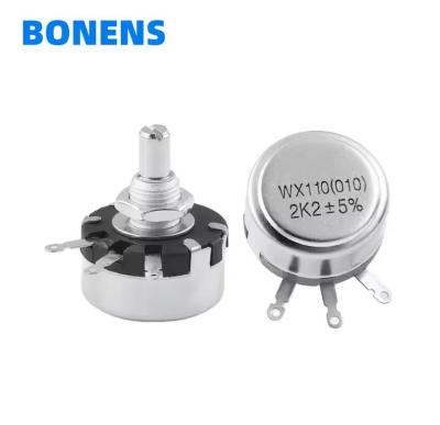 WX110 (010) 1W 4k7 5% rotativo 5k 1w Potenciômetro Single Wirewound de precisão