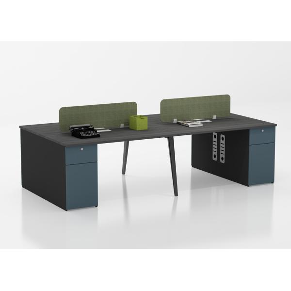 Подгонянный стол рабочего места офиса для мебели рабочего места 4 людей модульной