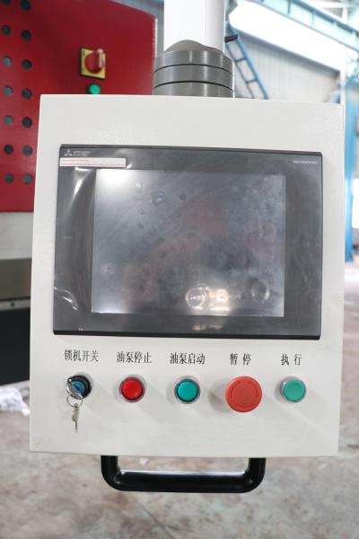 5.5KW Hydraulic Notching V Cut Machine 6000mm For The Elevator Electrical Lift