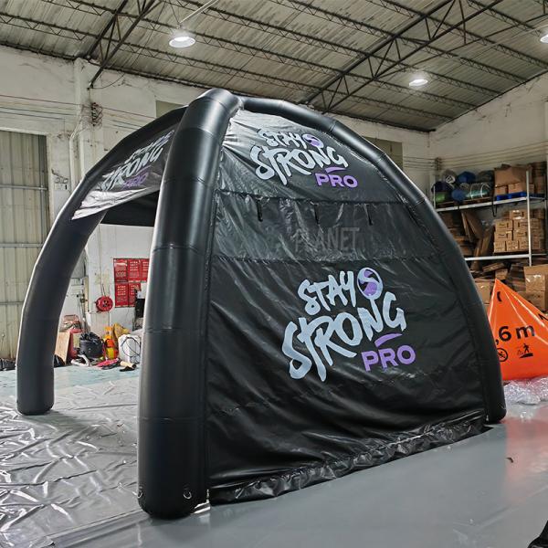 Outdoor Event Airtight Inflatable Spider Dome Tent Inflatable Trade Show Tent For Advertising