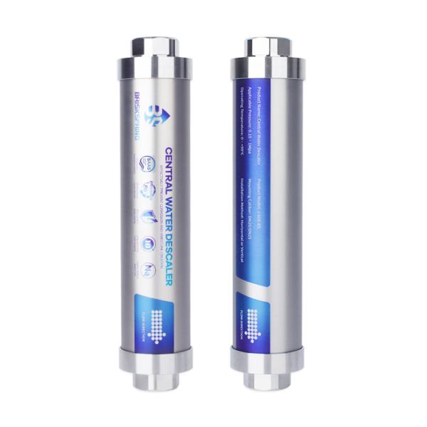 Salt-Free Water Softener and Descaler System with No Electricity, Scale Prevention, and Eco-Friendly Design