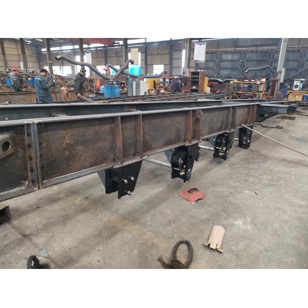 40FT трейлер 3 шасси цапфы каркасный, скелетный трейлер контейнера для транспорта