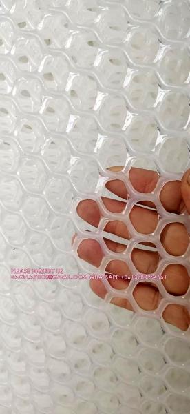 Customized Plastic Flat Breeding Mesh Bird Safety Net For Chicken Farm Poultry Net Cage