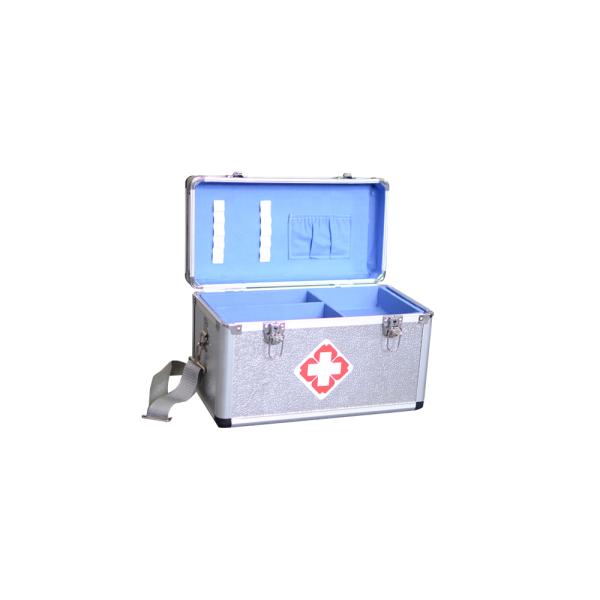 бортовая аптечка случая медицины бортовой аптечки 35cm портативная алюминиевая с собранием лекарства ящика для хранения скорой помощи замка