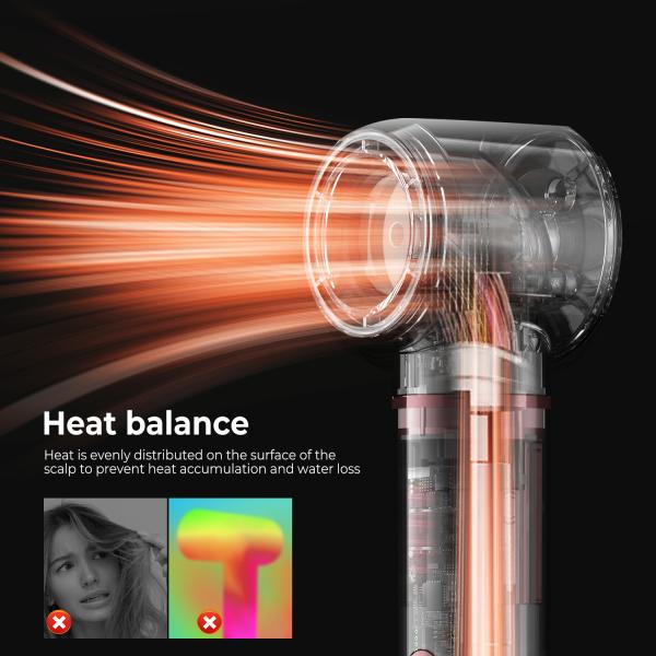 6 in 1 Professional Hot Air Styler Powerful Hair Dryer & Straightener Set Curling Volumizing Straightening