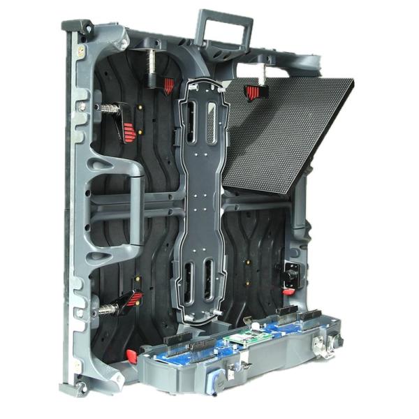 customzed 500x500mm die casting aluminum indoor P2.6 fine pitch led display screen for rental