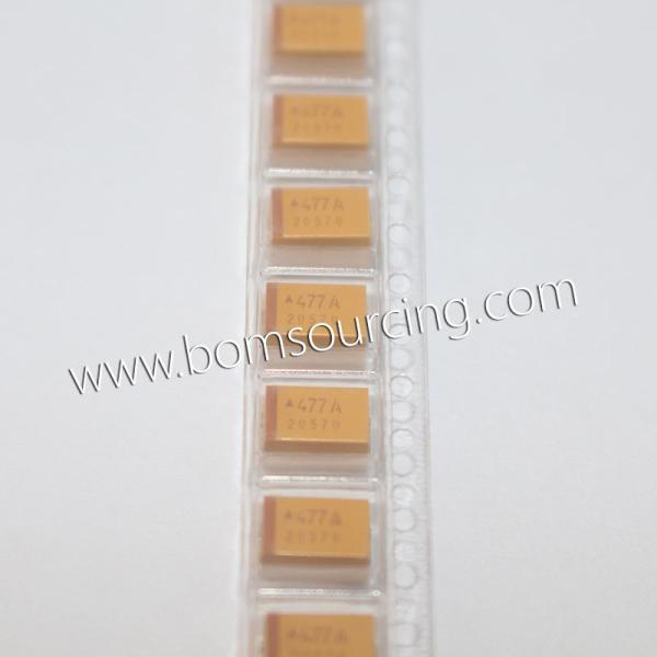 TAJE477K010RNJ Integrated Circuit IC Chip SMD Tantalum Capacitor Marking 477A E Size