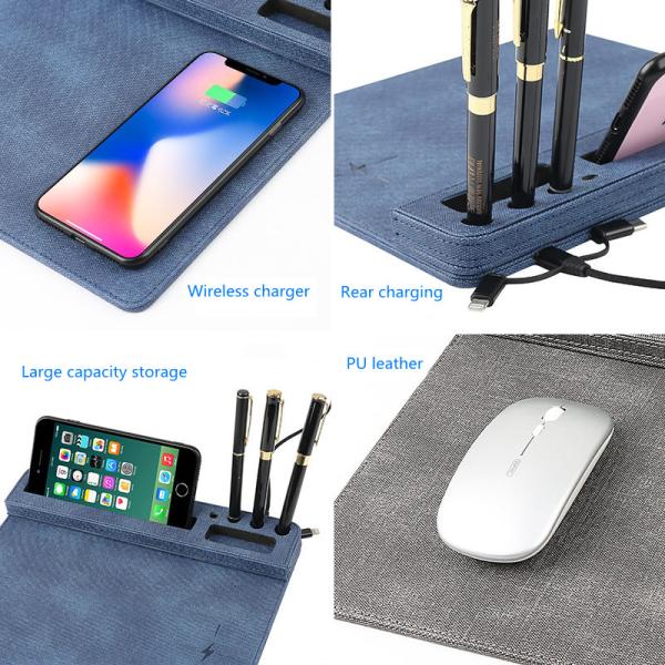 Nontoxic Fast Wireless Charger Mouse Pad
