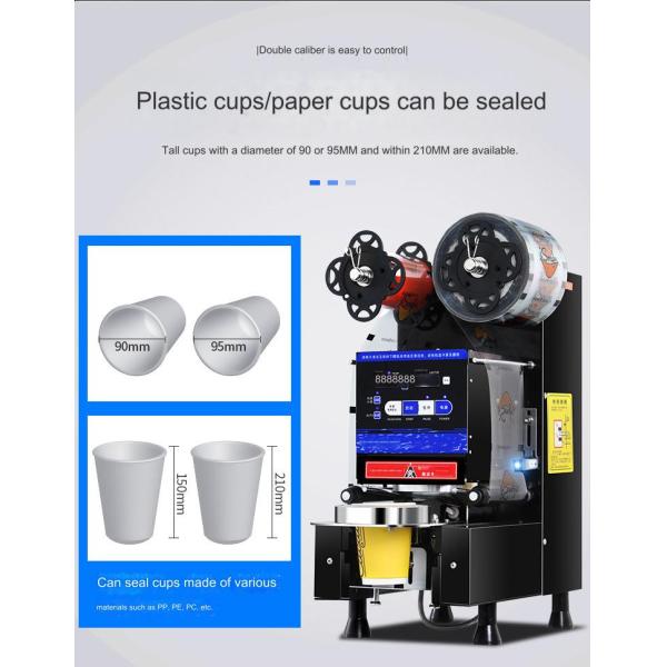 22.2 KG Capacity Milk Tea Sealing Machine with Temperature Control and Easy Operation