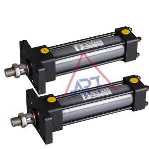 Hydraulic Pressure Four Tie Rod Cylinder With Check And Vent Valve Internal Bore