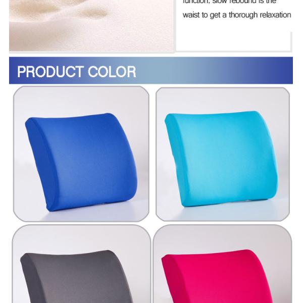 Comfortable Back Support Cushion Pillow for Sofa Made of 100% Polyester Material