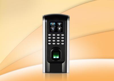 dispositivo do comparecimento do sistema e do tempo do controlo de acessos da impressão digital de TFT de 2 polegadas com teclado