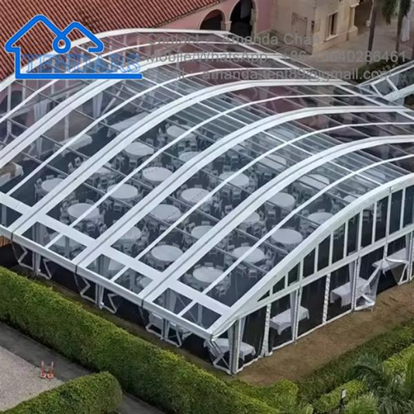 Outside Customized New Wedding Transparent Wedding Party Tent Event Marquee Tent