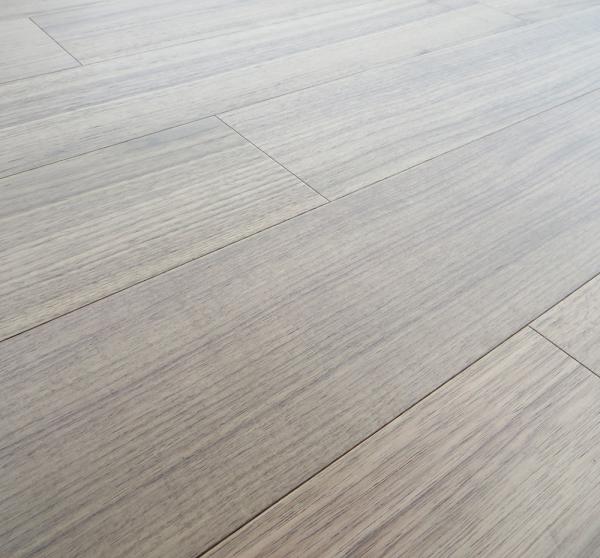slight brushed American walnut engineered wood flooring, natural lacquer with matt finishing