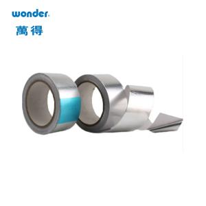 Shiny Silver Super Sticky Aluminum Tape , Aluminum Repair Tape Without Liner