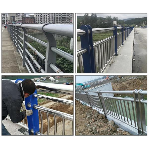 Современный Q235 Q345 Стальной автомагистраль Безопасность Барьерный мост Защитный перила