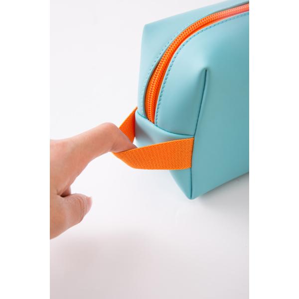 Matte PU Hanging Cosmetic Bag Multifunctional Makeup Storage Bag Large Capacity