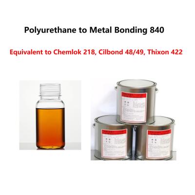 Polyurethane to Metal Bonding 840 One Coat Surface Treatment Equivalent to Chemlok 218 Cilbond 48/49 Thixon 422