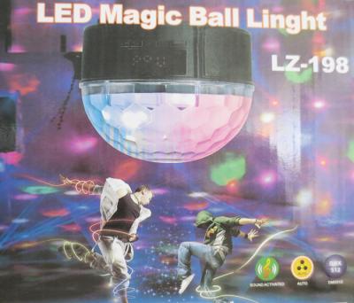6 LED Disco Dj Stage Lighting LED RGB Crystal Magic Ball Effect Light DMX Light KTV Party