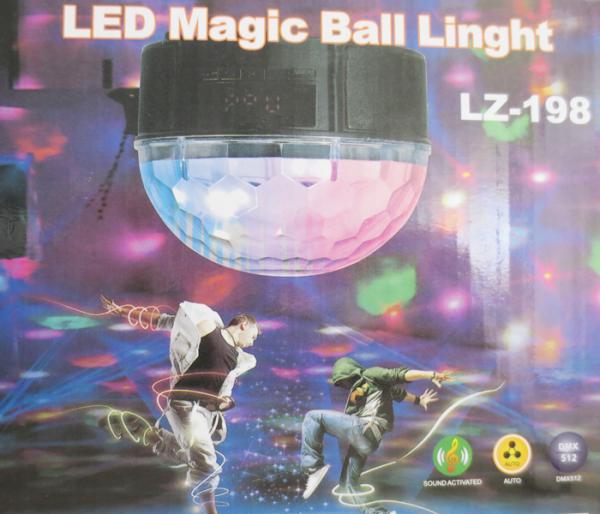 Bluetooth Wireless DJ Club Disco KTV Party Bar RGB Crystal LED Ball Projector Stage Effect Light
