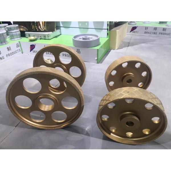 110mm Golden Metal Steel Grinding Wheel Matrix Thickness 30mm