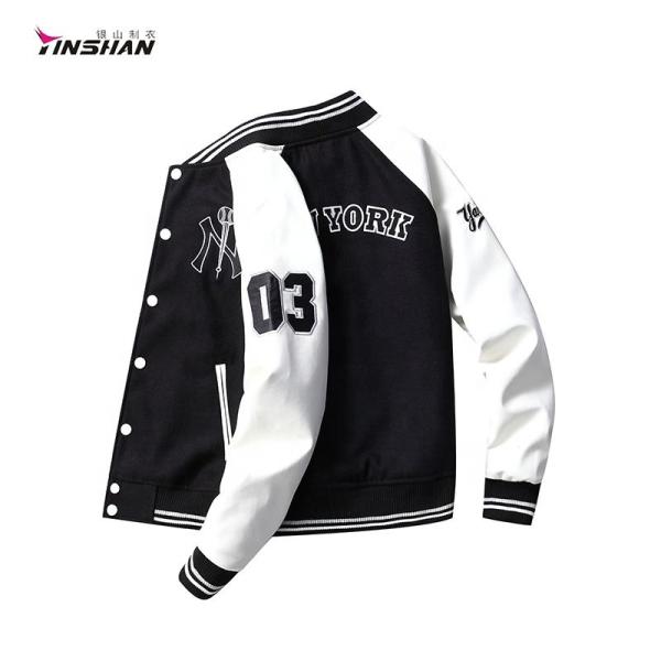 Custom Logo Men's Sportswear Baseball Uniform in Black for Autumn F1 Car Racing Jacket