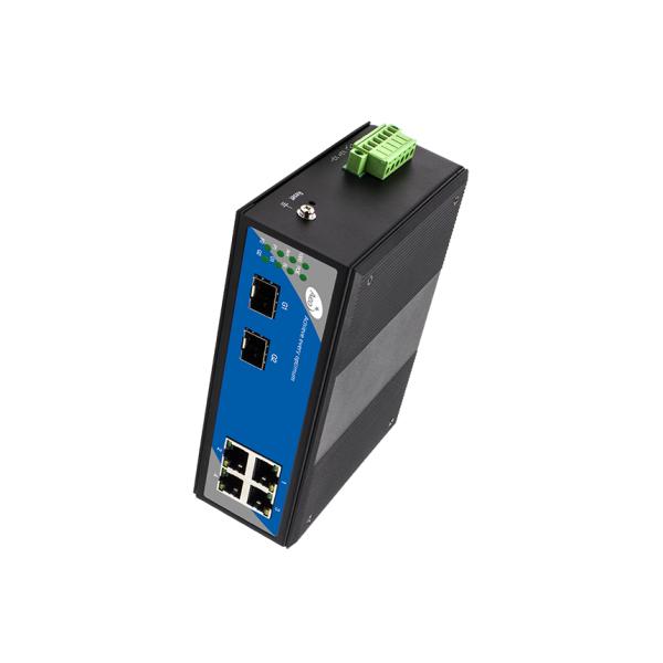 Переключатель POE гаван сети гигабита 4 умный с 2 слотами SFP