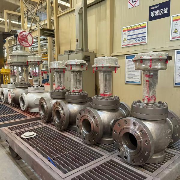 Samson 3730-3 Electro Pneumatic Positioner HART China Low Temperature Control Valve Customized for LNG Petrochemical