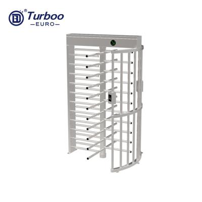 Electronic Full Height Turnstile Gate Height 2.3m For Train Station