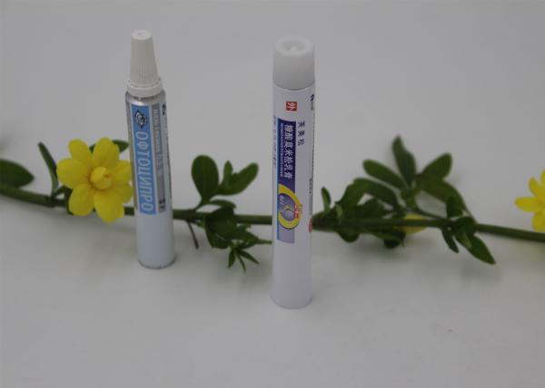 Flexible ISO CFDA Aluminum Packaging Tubes Diameter 13.5 Mm - 40 Mm